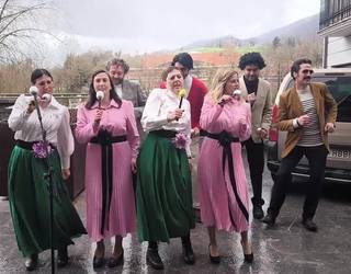 Andoainen Inauteriak, goizez: Mocedades, Tuna eta Heavyak