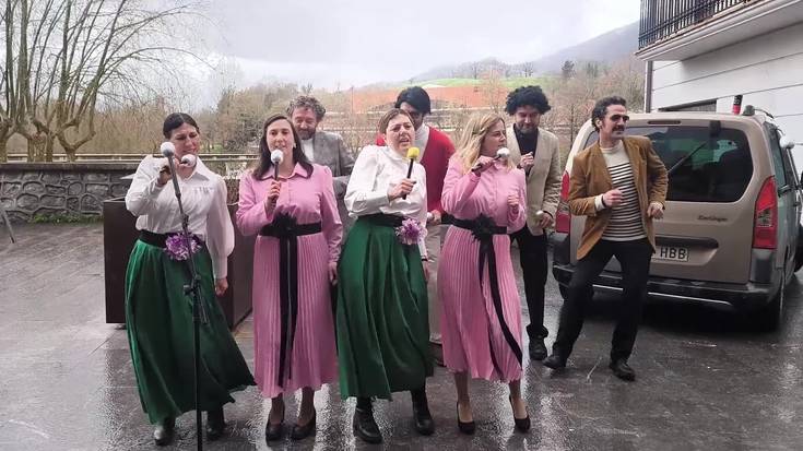 Andoainen Inauteriak, goizez: Mocedades, Tuna eta Heavyak