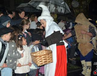 Olentzero eta Mari Domingi heldu dira Andoainera