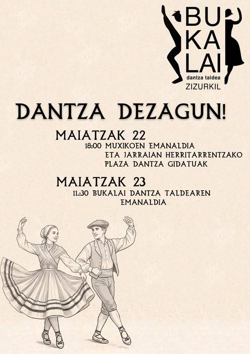 Maiatza saltsan: Dantza emanaldia