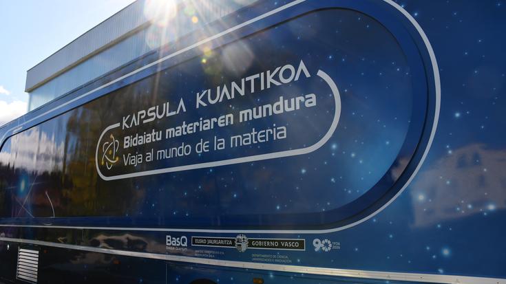 Kapsula Kuantikoa Urnietara iritsi da gaur, bihar Andoainen izango da