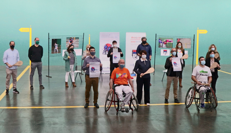 Pilota egokitua Usarrabi pilotalekuan, larunbat honetan