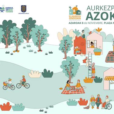“Elkarren ondoan, zaintzen duen herria” azoka