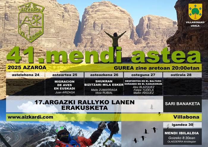 Aizkardiren 41. Mendi Astea - Erakusketa