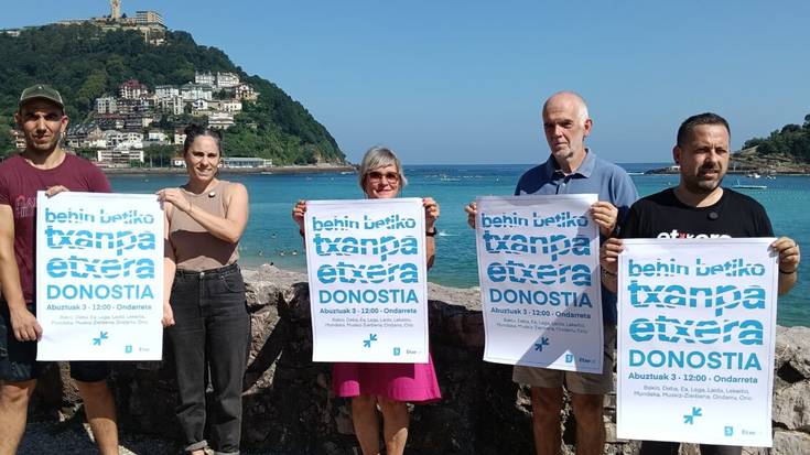 “Behin betiko txanpa etxera”