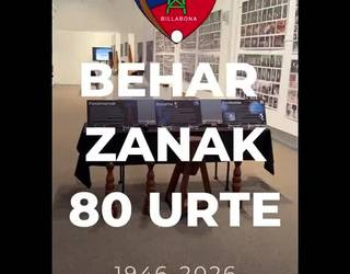 Behar Zanak 80 urte, erakusketa Gurean