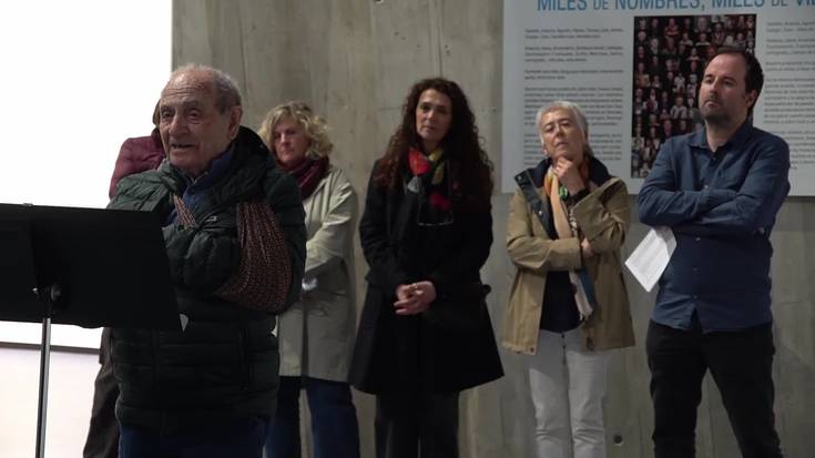 "Orratz-begia" 1936ko haur erbesteratuen gaineko erakusketaren irekitzea Basteron