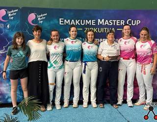 Zabaleta eta Erasun, VIII. San Fermin torneoa Master cupeko finaletara