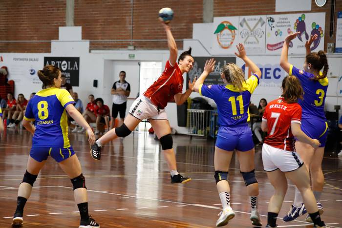 Leizaranek irabazi zuen ligako azken partida Urnieta Quel Abogadosen aurka