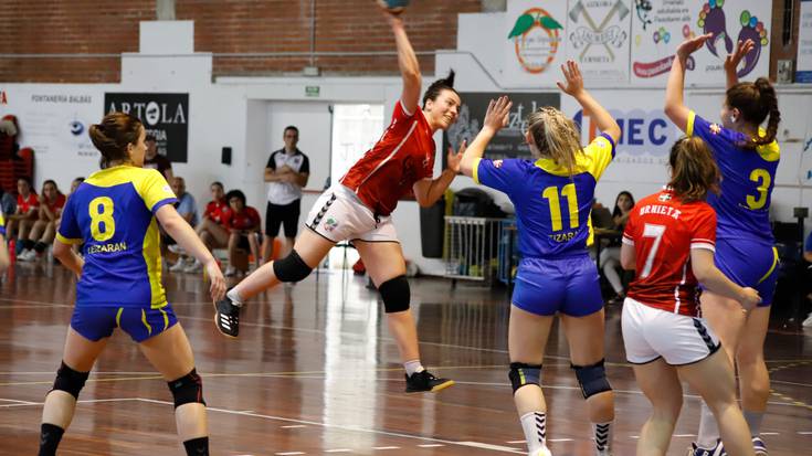 Leizaranek irabazi zuen ligako azken partida Urnieta Quel Abogadosen aurka