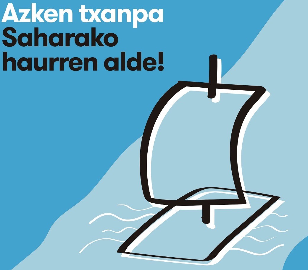 Saharako haurren aldeko itsasontzi lasterketa