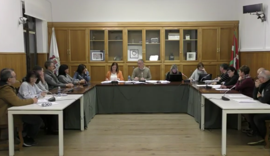 Urteko azken plenoan bidea eman diote 2026ko Udal aurrekontuari