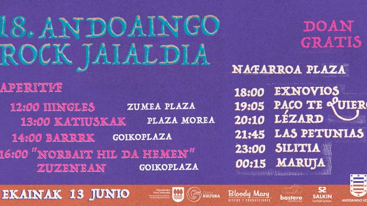 18. Andoaingo Rock Jaialdia