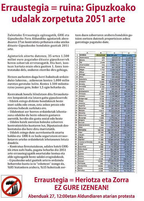 Erraustegiaren aurkako ekitaldia, abenduaren 27an