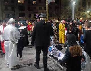 Sardinaren segizioa eta ehorzketa Andoainen