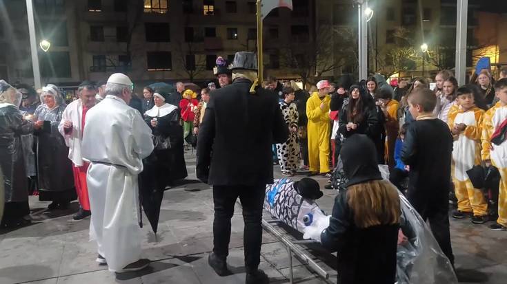 Sardiranen segizioa eta ehorzketa Andoainen