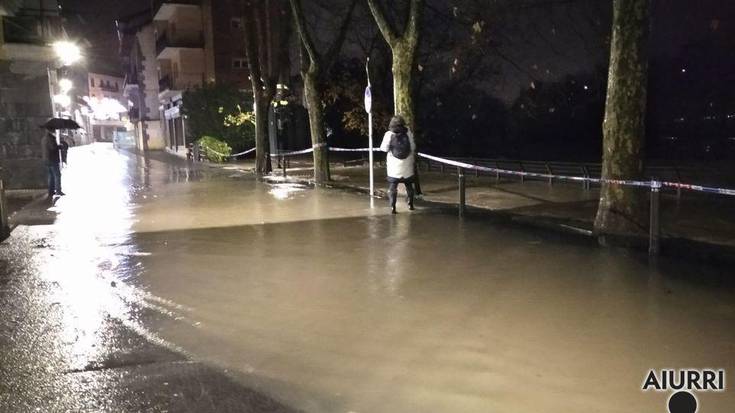 Oria ibaia eta Leitzaran ibaia, goizaldean ateratako iruditan