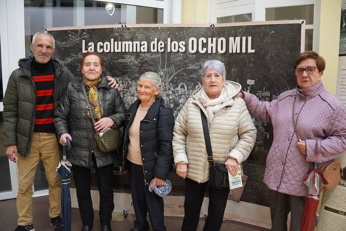 Larunbata bitarte egongo da irekita Extremadurako zortzi mila lagunen ihesaldia azaltzen duen erakusketa