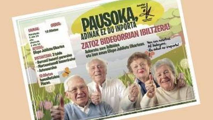 Pausoka, adinak ez du inporta!