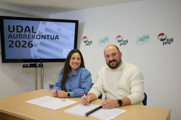 2026ko Udal aurrekonturako proposamen zerrenda aurkeztu du EAJ-PNVk
