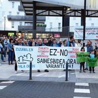 Saihesbidea eskatzeko elkarretaratzea, ostegunean Zizurkilen