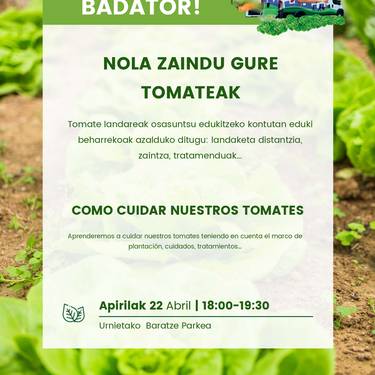 Furgobaratza Urnietako Baratze Parkean