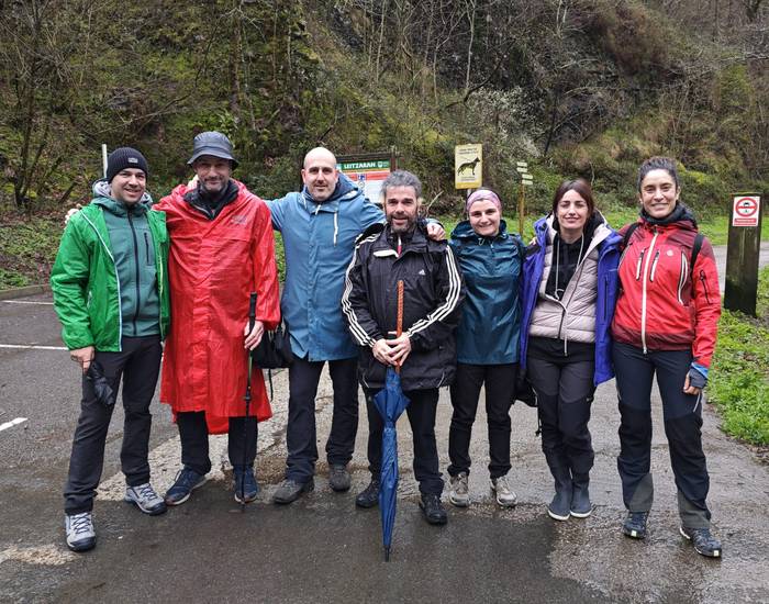 Egin dute III. Zuhaitz-landaketa Leitzarango Munttoko parajean