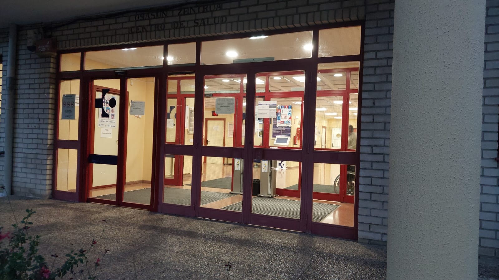 Finkatu gabeko ordutegia Andoaingo Osasun Etxean