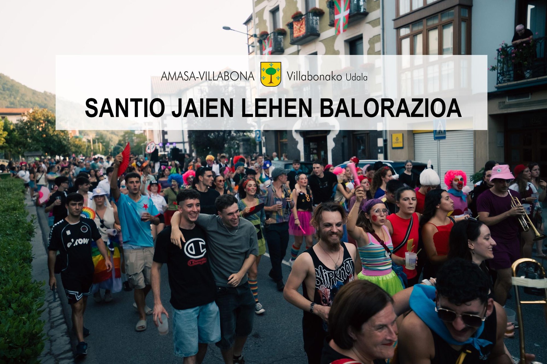 Santio jaiak: Udalaren lehen balorazioa