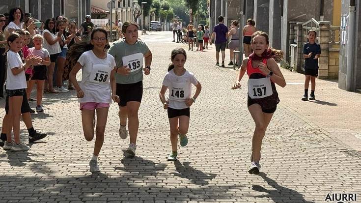 Haur eta gaztetxoak izan dira goizeko protagonistak