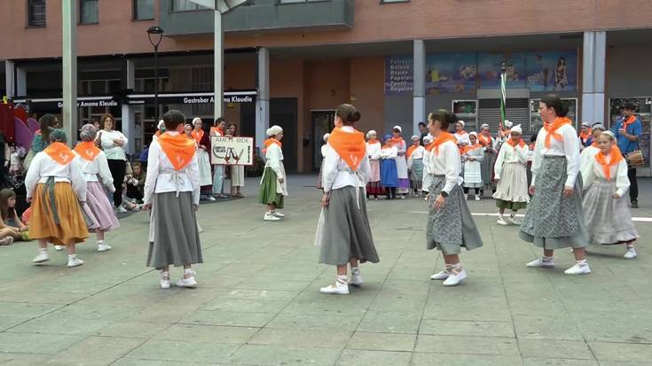 Ordiziako Amets Bide Dantza Taldea, Urkiren Andoaingo 36. Euskal Jaialdian