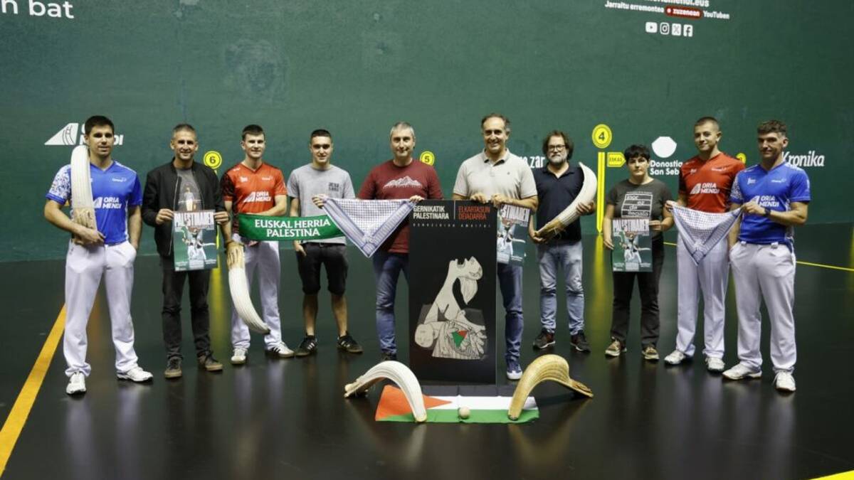 Palestinaren aldeko jaialdi solidarioa, Galarretan