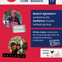 e// ekitaldia Beatriz Egizabal eta Audience taldearekin