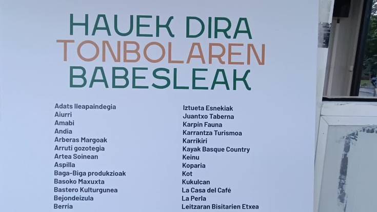 Tonbolaren prestaketa lanak