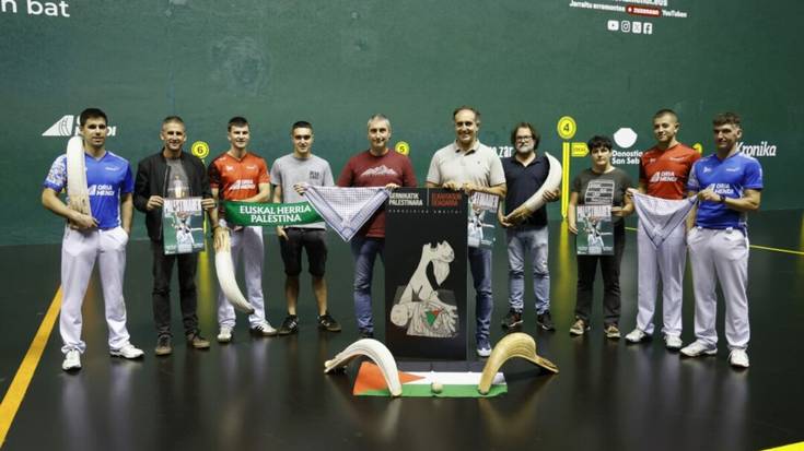 Palestinaren aldeko pilota-jaialdia egingo dute Galarretan