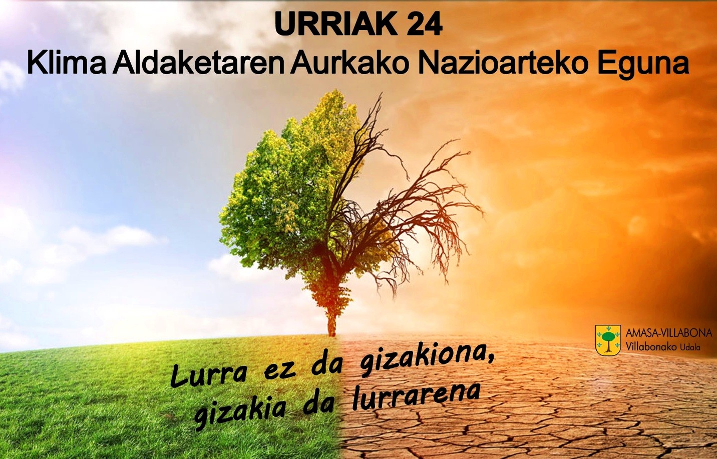 Urriak 24: Klima aldaketaren aurkako nazioarteko eguna