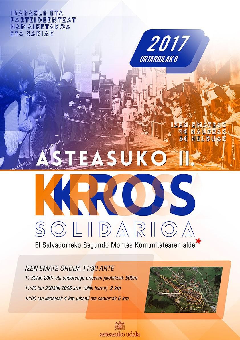 Asteasuko II. Kross solidarioa, igandean