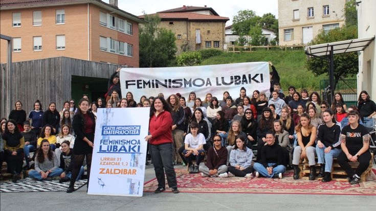 Ekintzez beteriko egitaraua, Euskal Herriko Gazte Feministen Baterajotzean