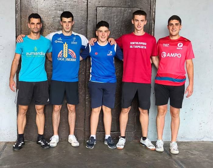 Belauntzaran-Alkorta eta Salbador-Lopez de Munain bikoteek jokatuko dute Kontzejupeko finala