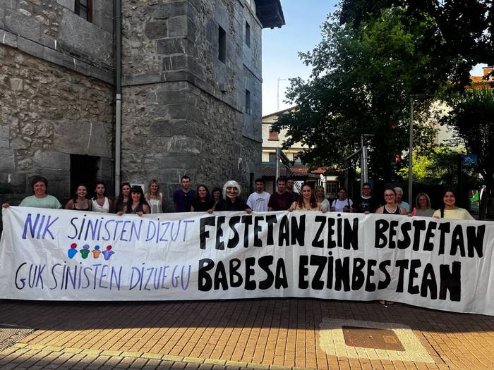 "Eraiki dezagun jazarpenik gabeko herri more bat Asteasun"