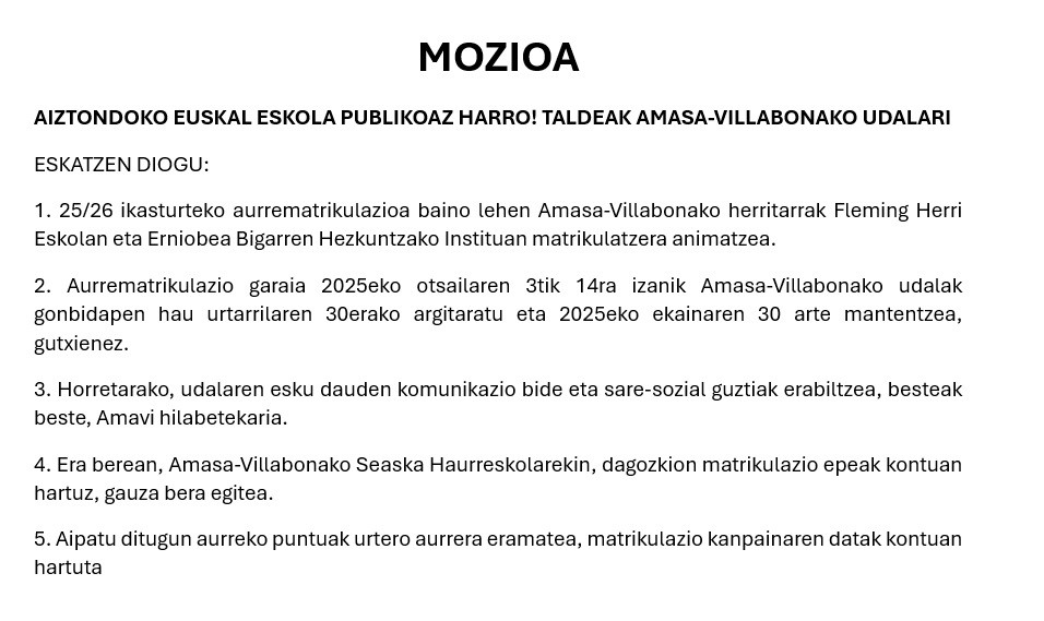 ZUR ETA LUR