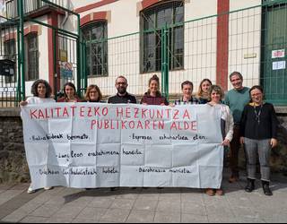 Bost greba egun, kalitatezko hezkuntza sistema publiko baten alde