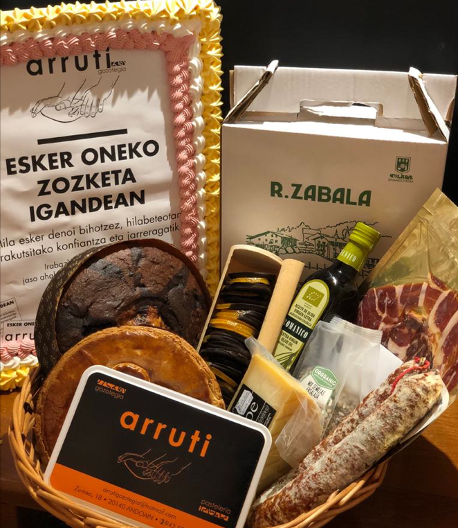 Arruti gozotegiko zozketaren hiru zenbaki sarituak