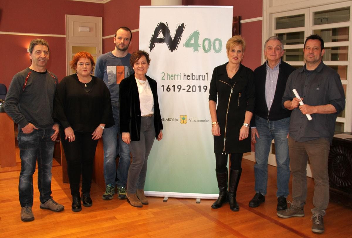 Amasa eta Villabona herri gisa bateratu zirela 400 urte beteko dira urrian
