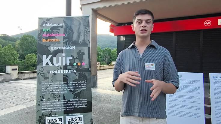 Kuir erakusketa Juanita Alkain plazan, Liam Manleyren azalpenekin