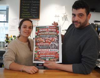 Denda Berri tabernaren bigarren urteurrena ospatuko dute ostiral arratsaldean