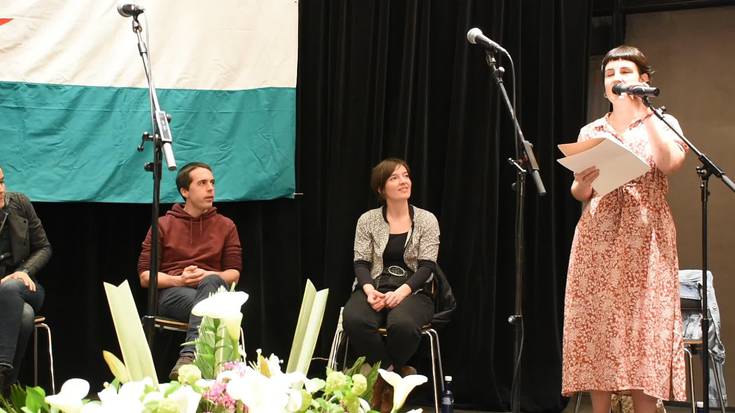 Maialen Lujanbio eta Iker Zubeldia bertsotan, Sahararen alde