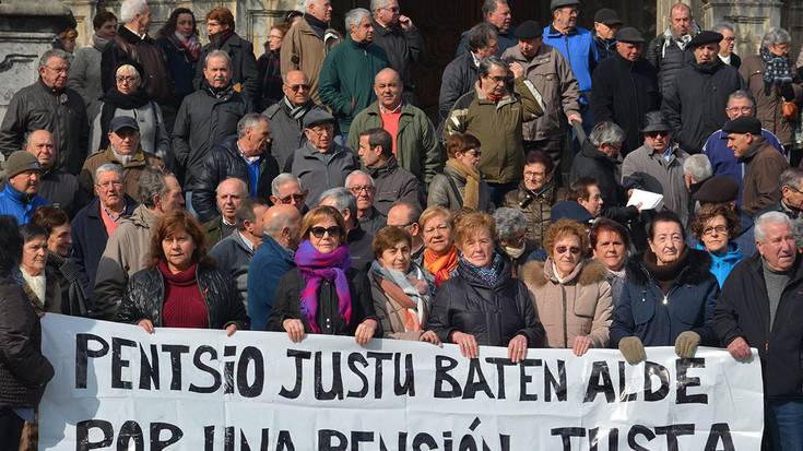 Hazten doan protesta, pentsio duinen alde