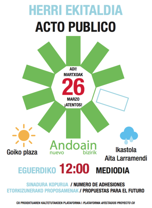 Jendaurreko aurkezpena
