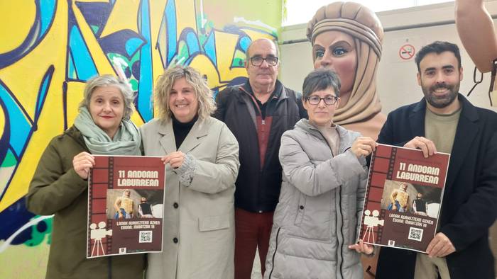 Abian da Andoain Laburrean bideo lehiaketa